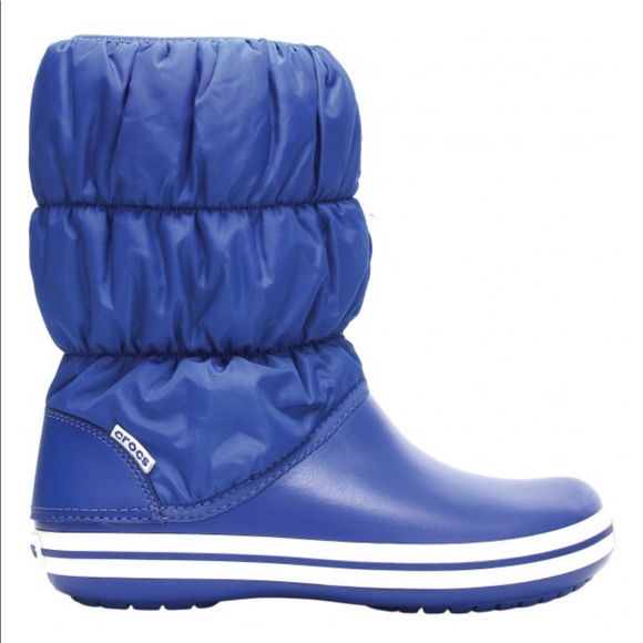 crocs winter puff